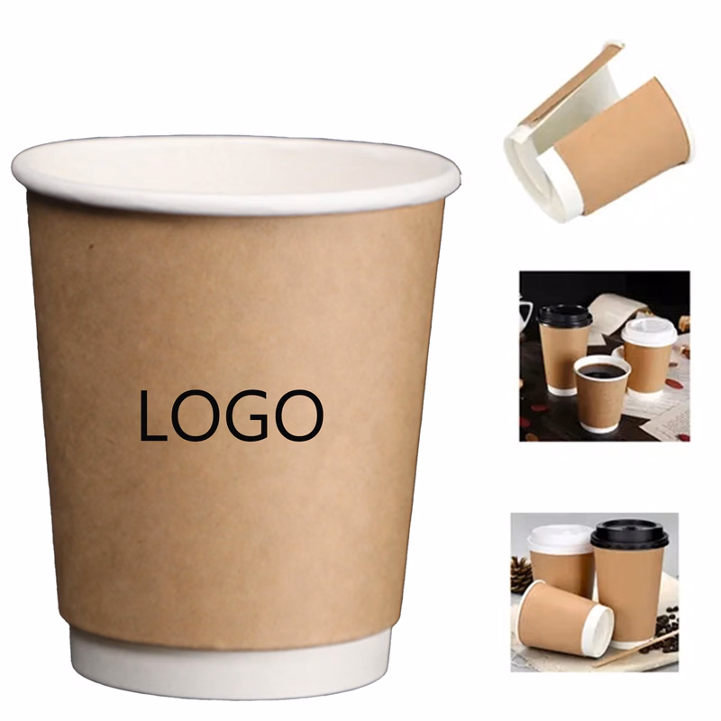 8oz Double Wall Kraft Paper Cup