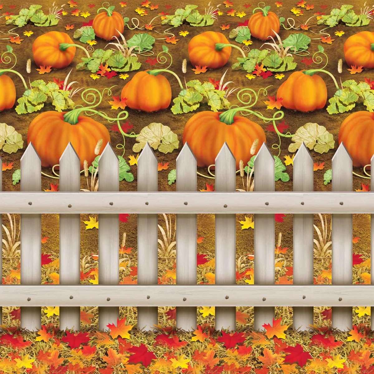 Pumpkin Patch Backdrop 1