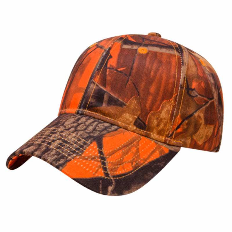 Orange Ridge Camo Cap