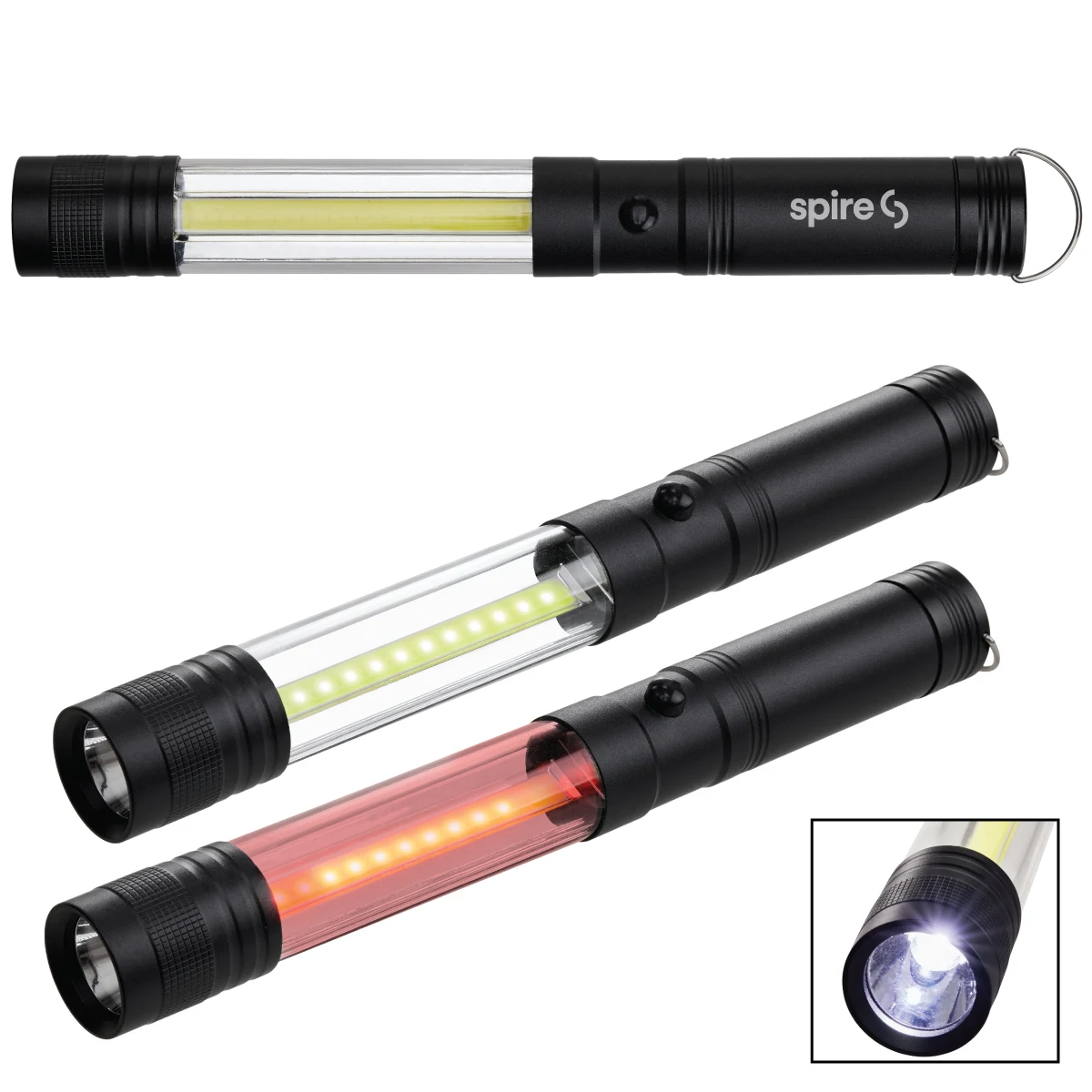 Tactical COB LED Magnetic Emergency Flashlight 1