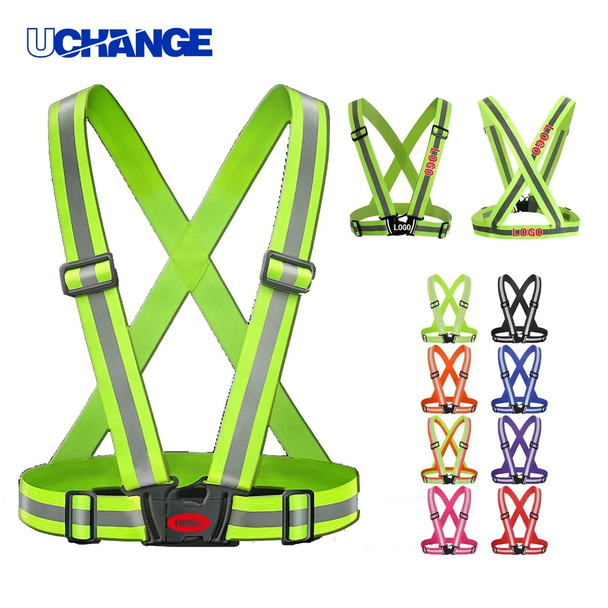 Reflective Running Safety Vest 1