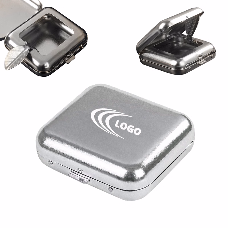Metal Flip-top Pocket Ashtray