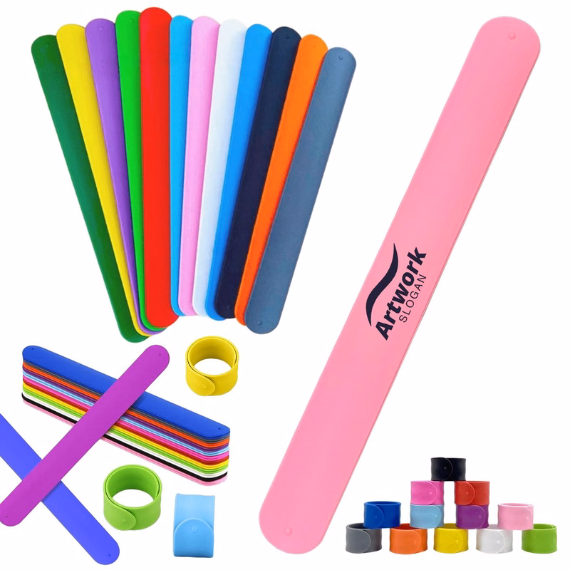 Colorful Kids Silicone Slap Bracelet