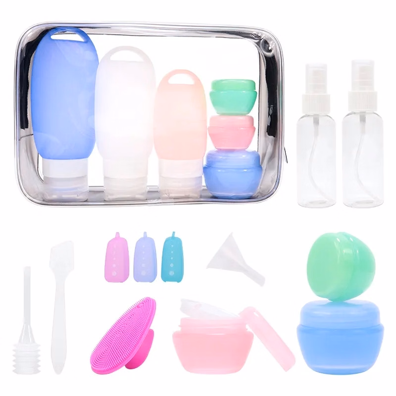 Silica gel bottle with pull ring