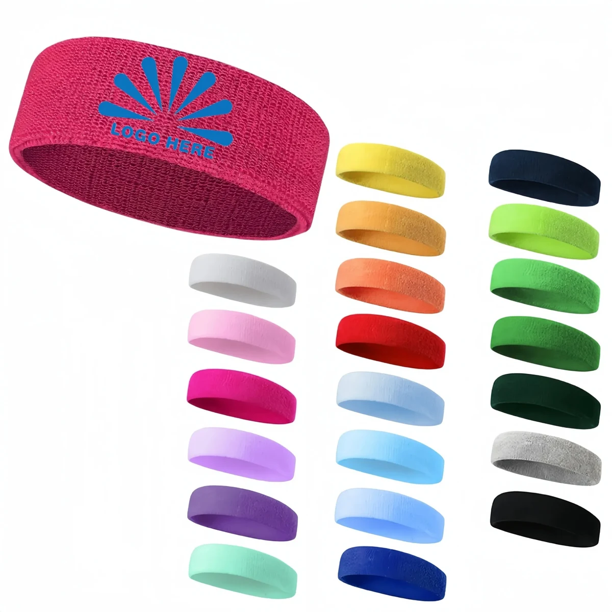 Cotton Sports Sweatband 1