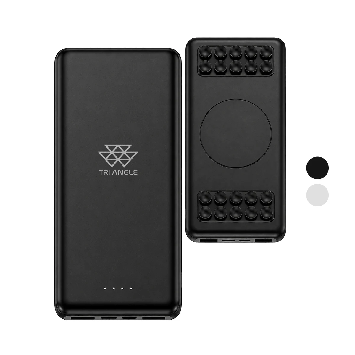 10000 mAh Power bank and wireless charger with sucker 1