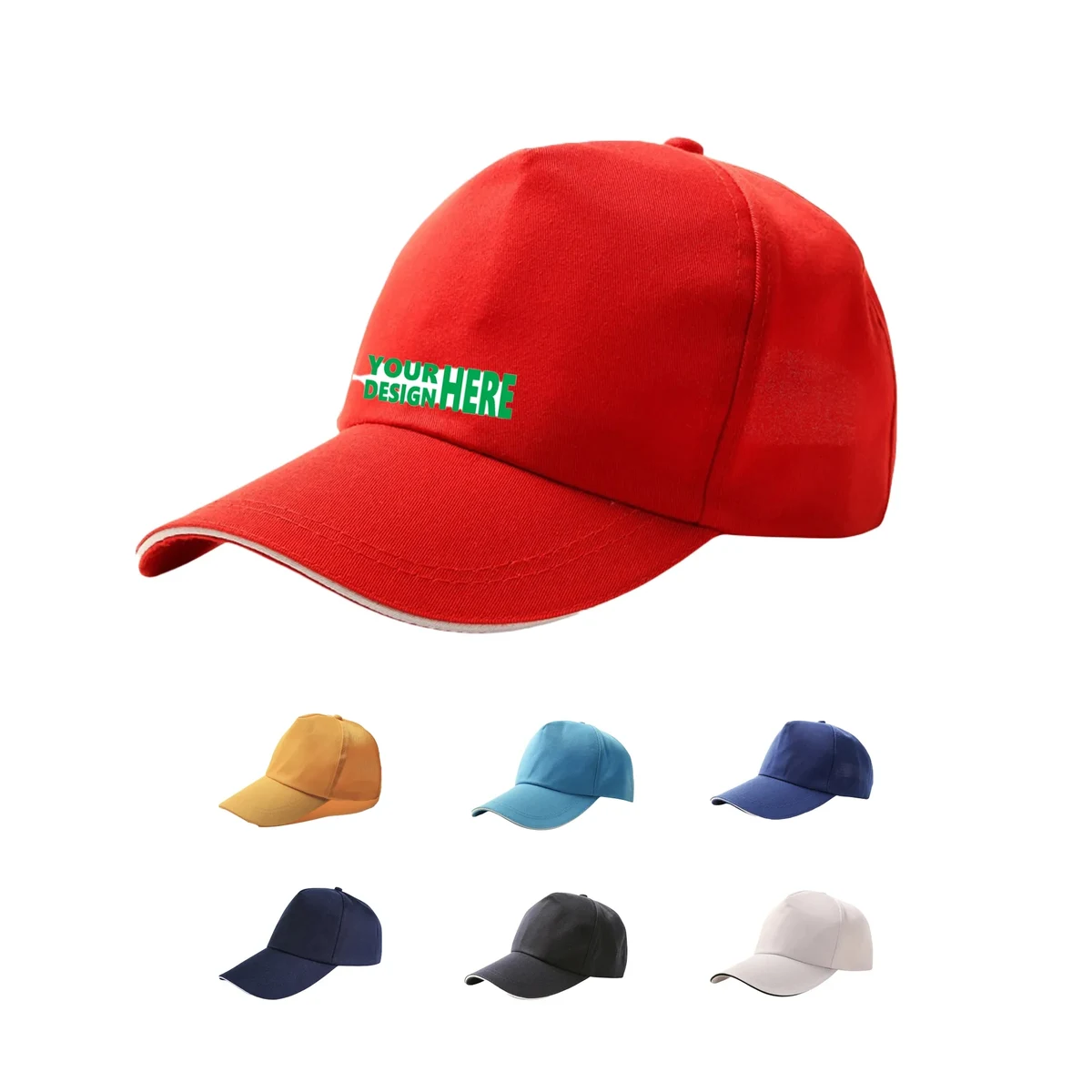 MOQ 50 PCS Custom Logo Baseball Cap 1