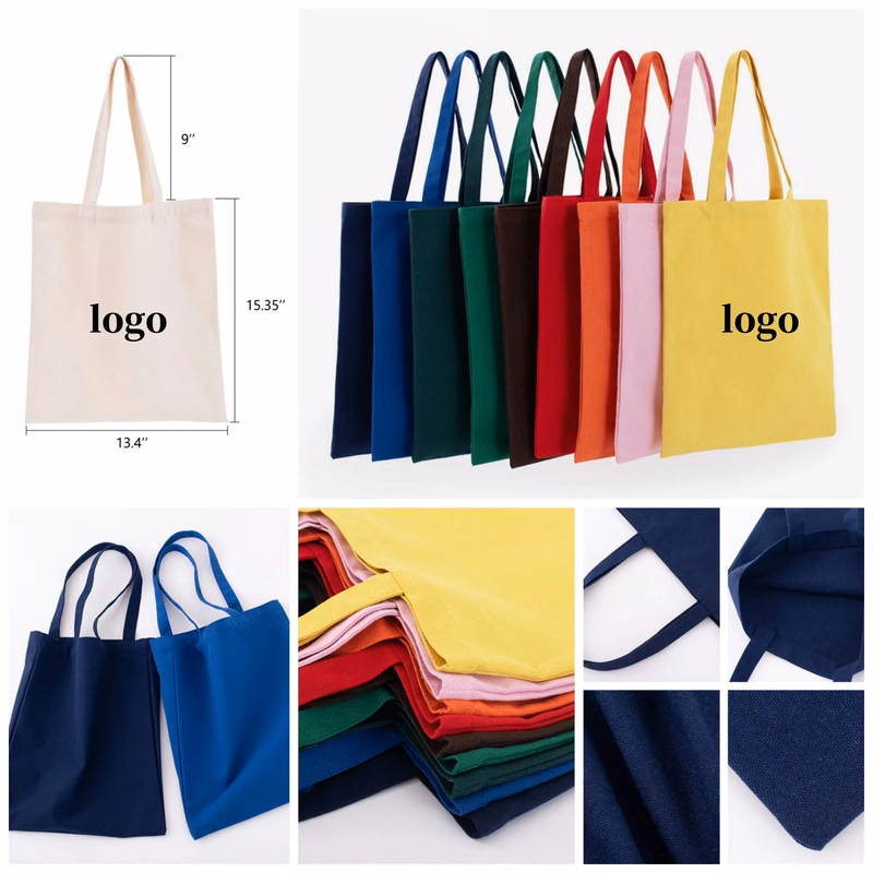 Economical Cotton Tote Bags Lightweight Medium