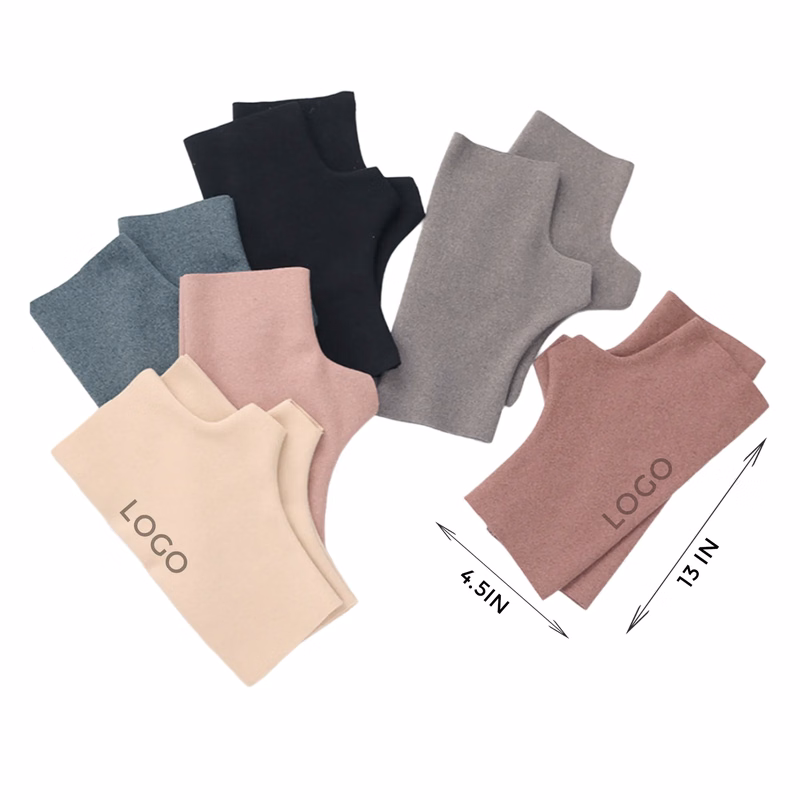 MOQ 10 PCS Thermal Dralon Fingerless Gloves