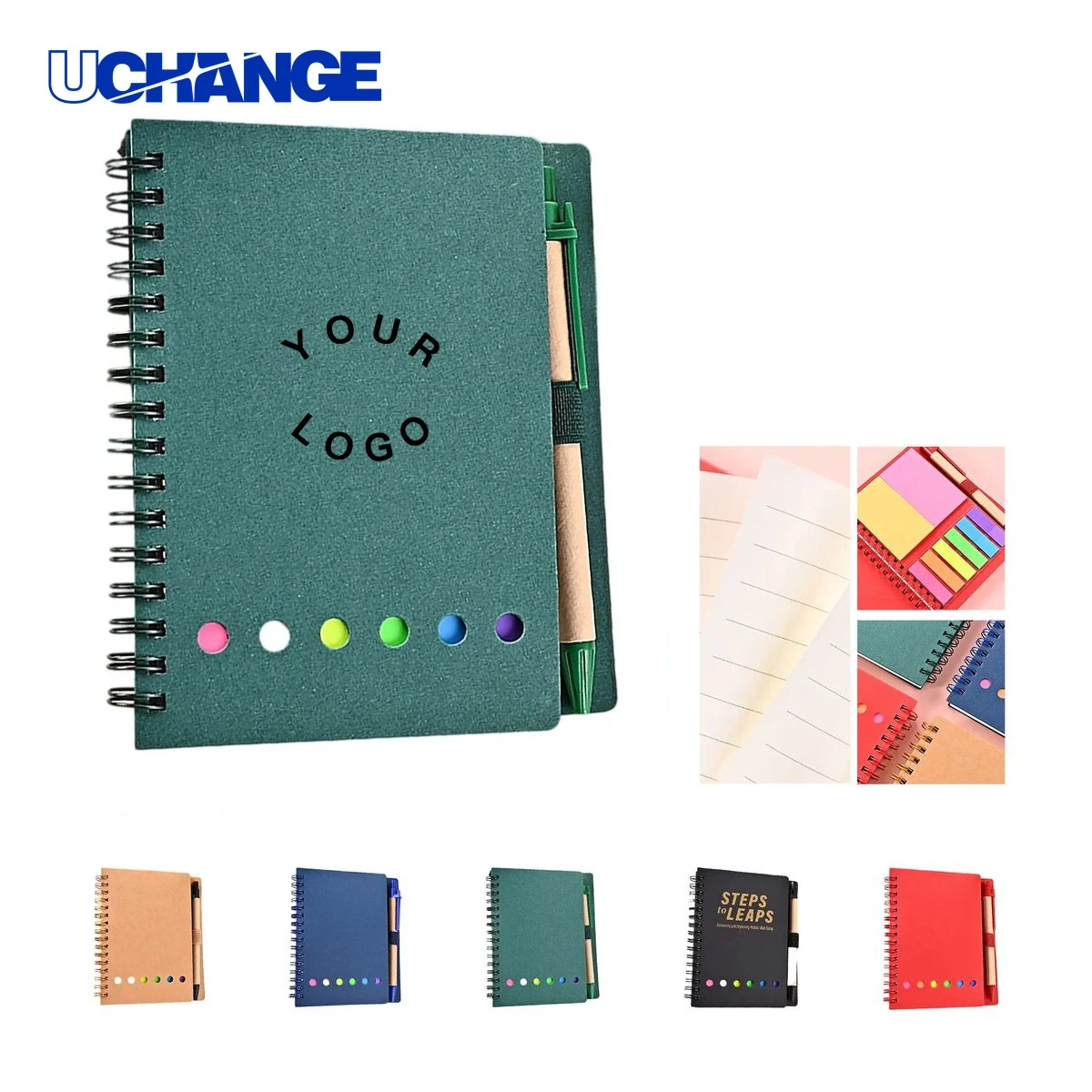 Spiral Notepad with Pen Loop Organizer 1