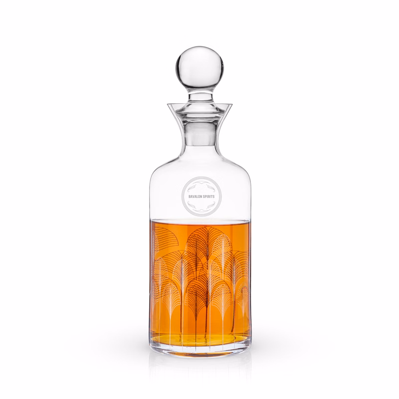 Viski® Deco Liquor Decanter