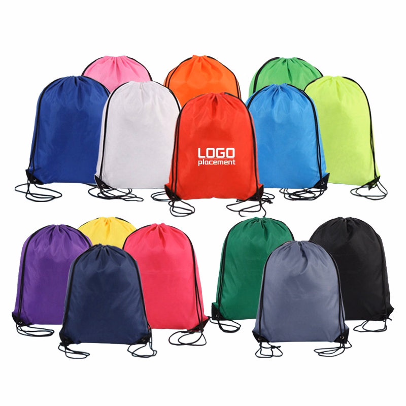 Customized Oxford cloth drawstring backpack