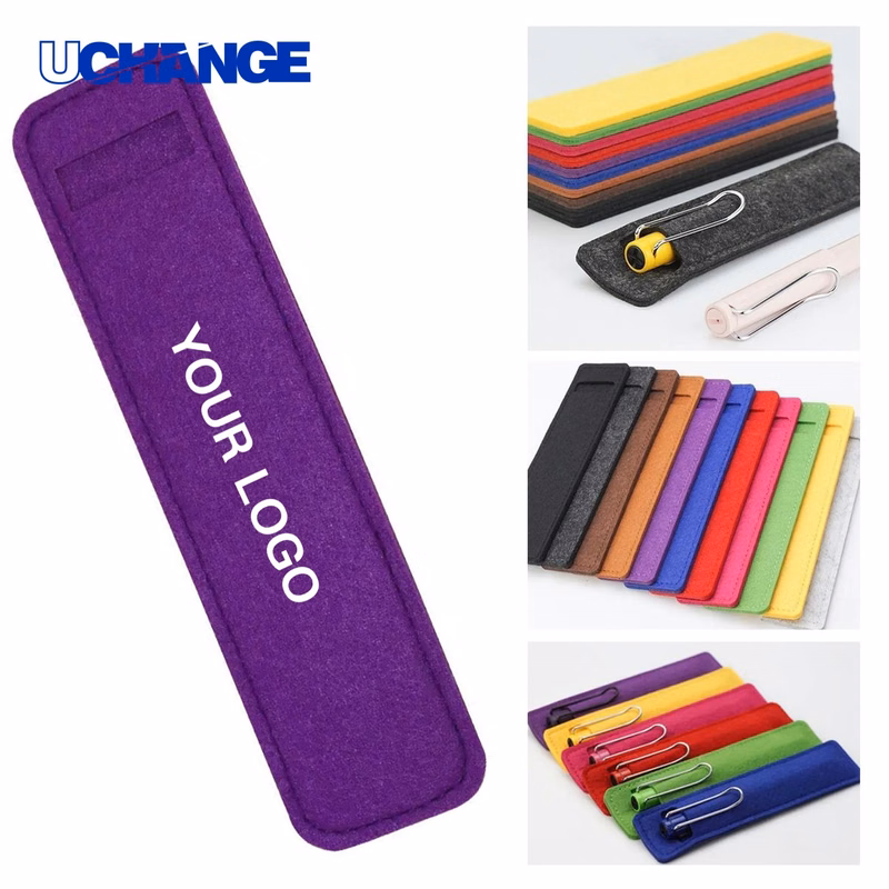 Portable PU Leather Pen Case Organizer for Business Use