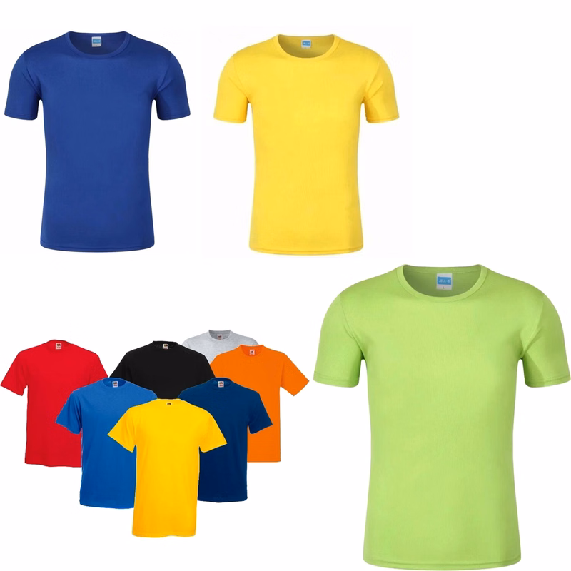 Unisex Cotton T Shirt Round Neck