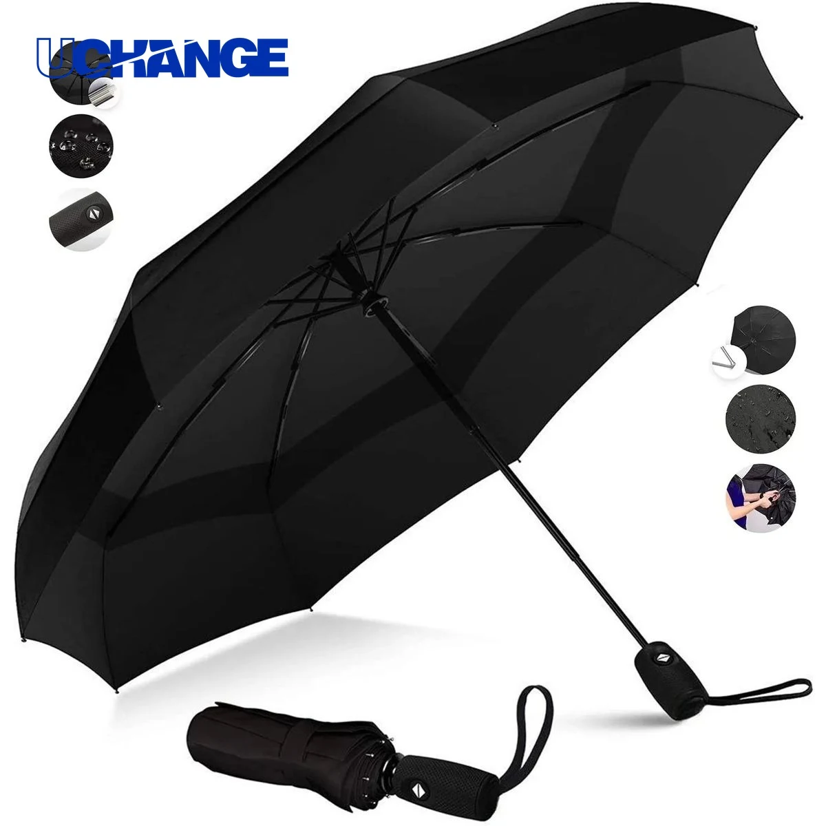 All-Weather Umbrella for Wind & Rain Protection 1