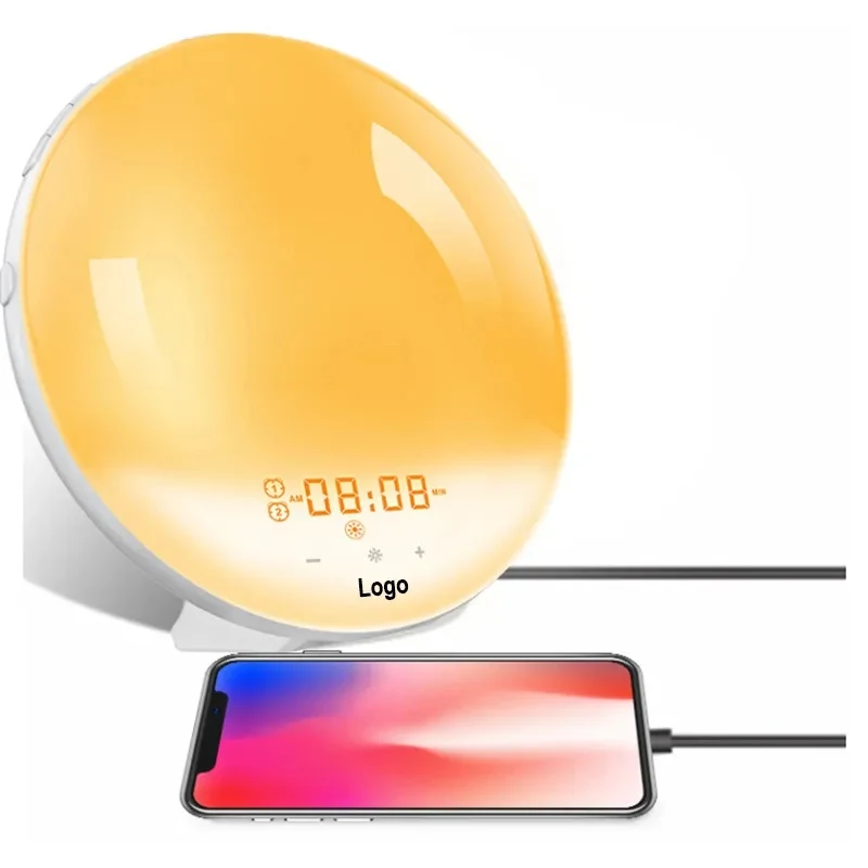 Wake up Light Sunrise Alarm Clock Sleep Aid 1