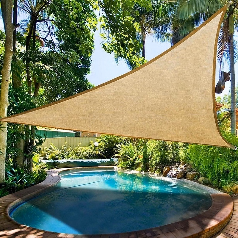 10'x10'x10' Sunshade Triangle Tarp