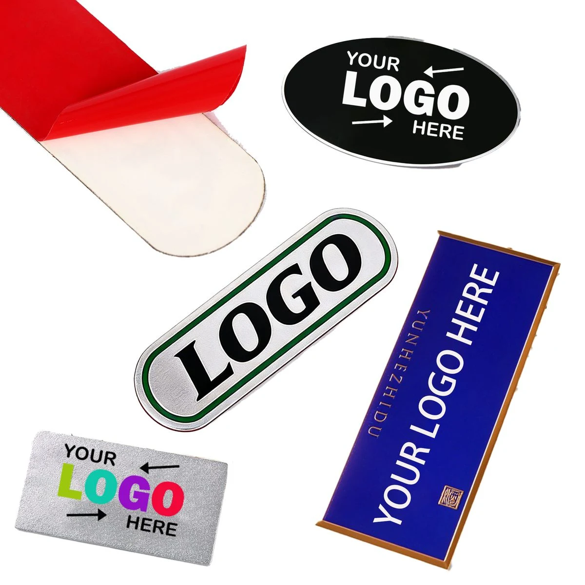 Fully Customizable Engravable Metal Logo Corporate Nameplate 1