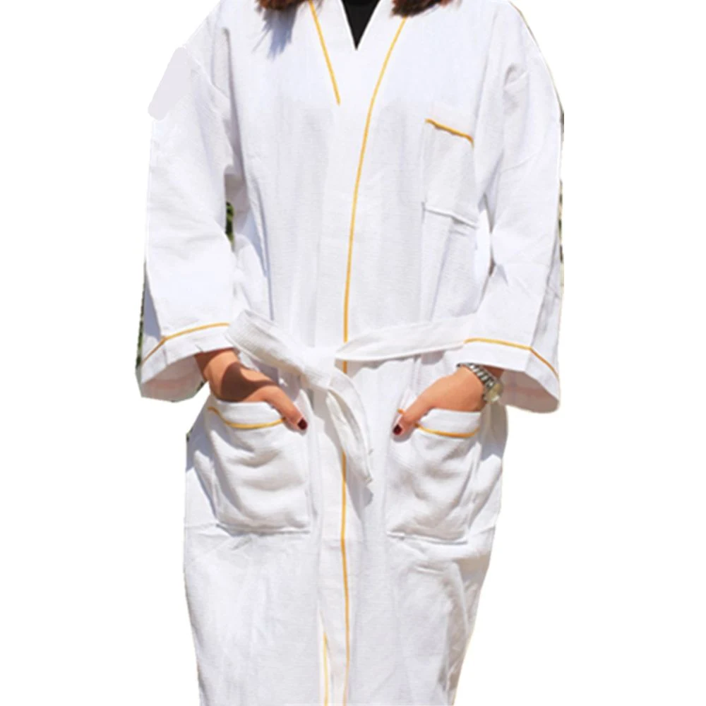 Premium Waffle Weave White Robes 1