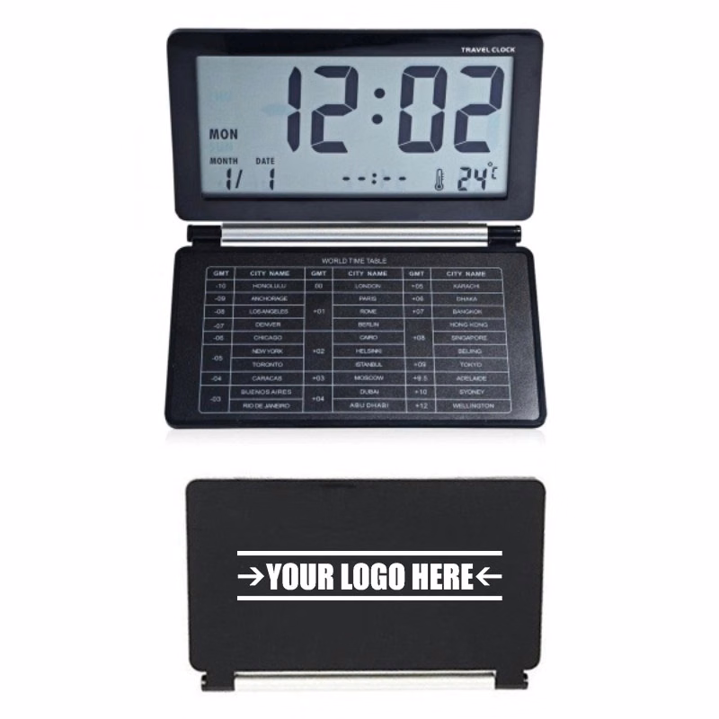 Mini Digital Travel Desk Electronic Alarm Clock