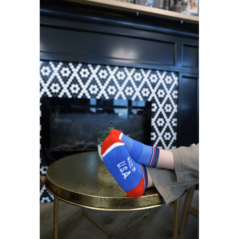 Ankle Athletic Socks - MADE IN USA