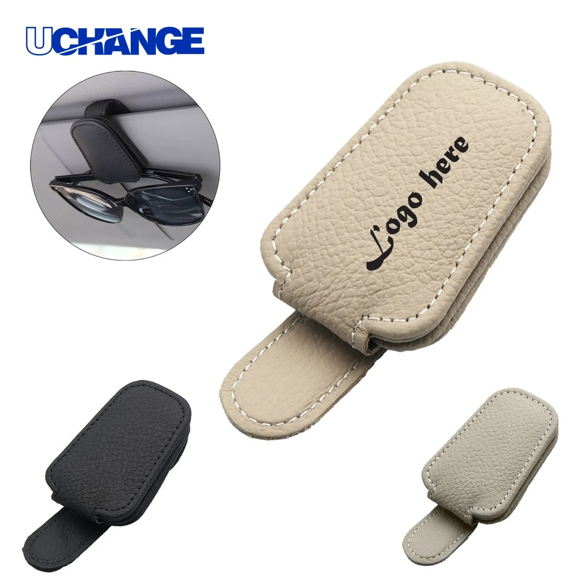 Eyewear Magnetic Eyeglass Holder for Car Visors Tool 1