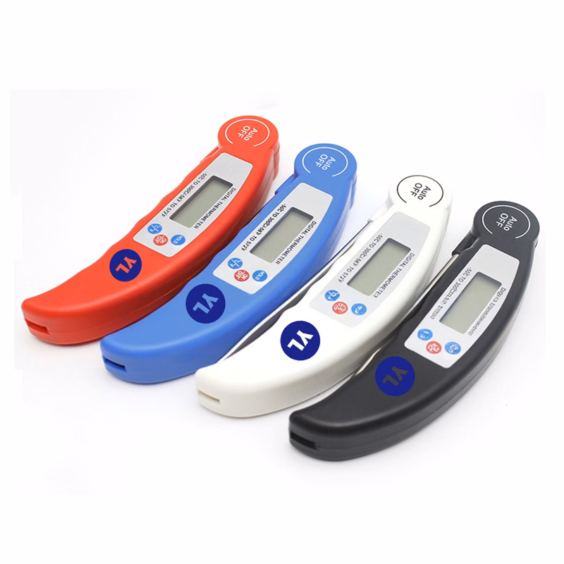 MOQ50 Custom Digital BBQ Food Thermometer Probe With Logo