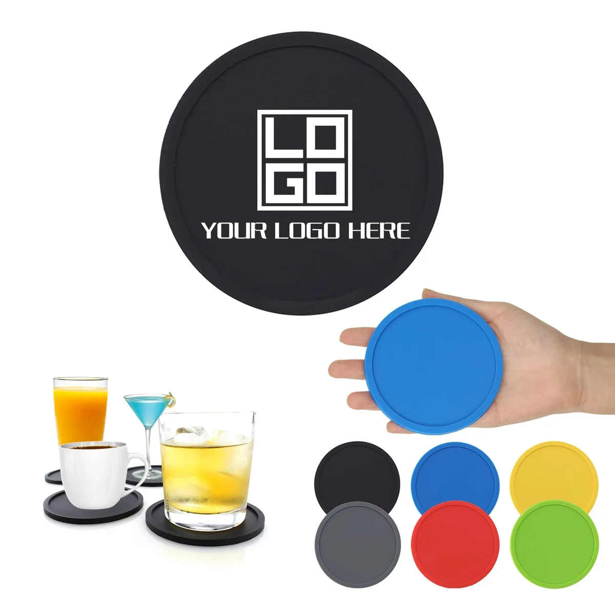 Silicone Coasters 1