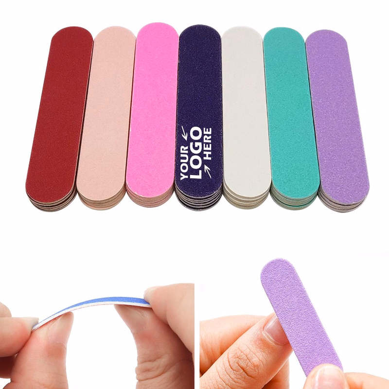 Compact Salon-Grade Emery Board Nail File Set