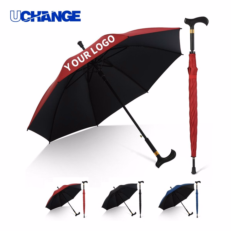 Walking Cane Style Automatic Umbrella 41.73" x 32.67"