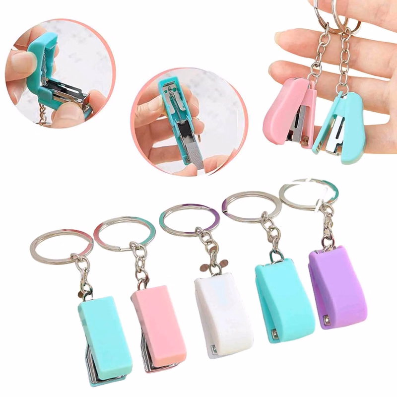 Staplers With Keychain