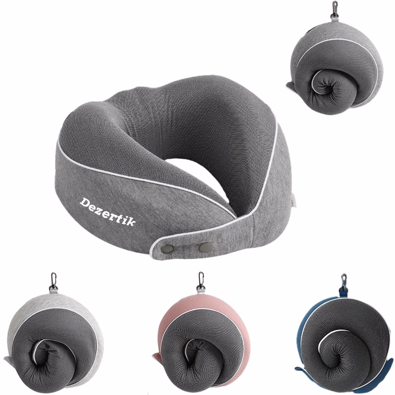 U-shaped memory foam modal travel portable neck pillow