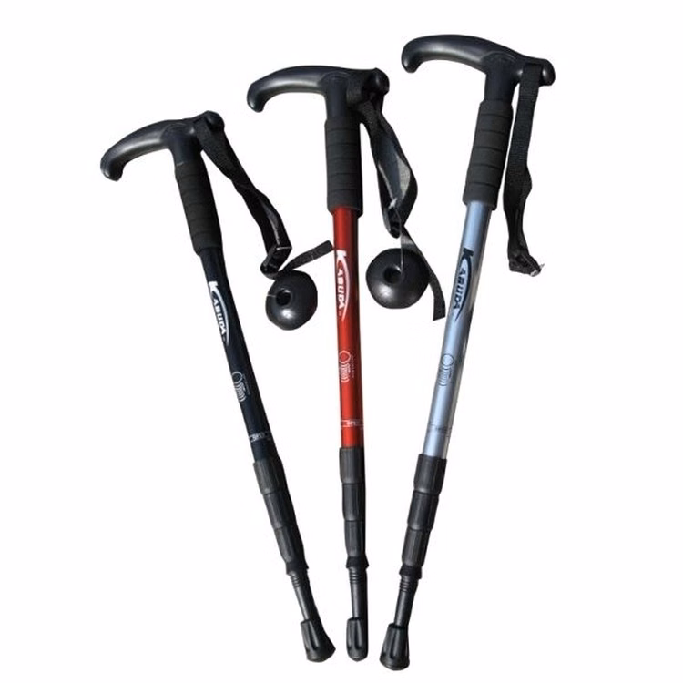 Aluminum Telescopic Walking/ Mountaineering/ Hiking Stick