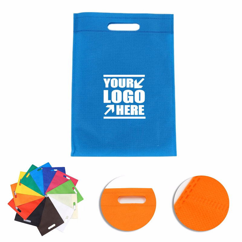 Eco-Friendly Non-Woven Flat Tote Bag Shopping Handbag
