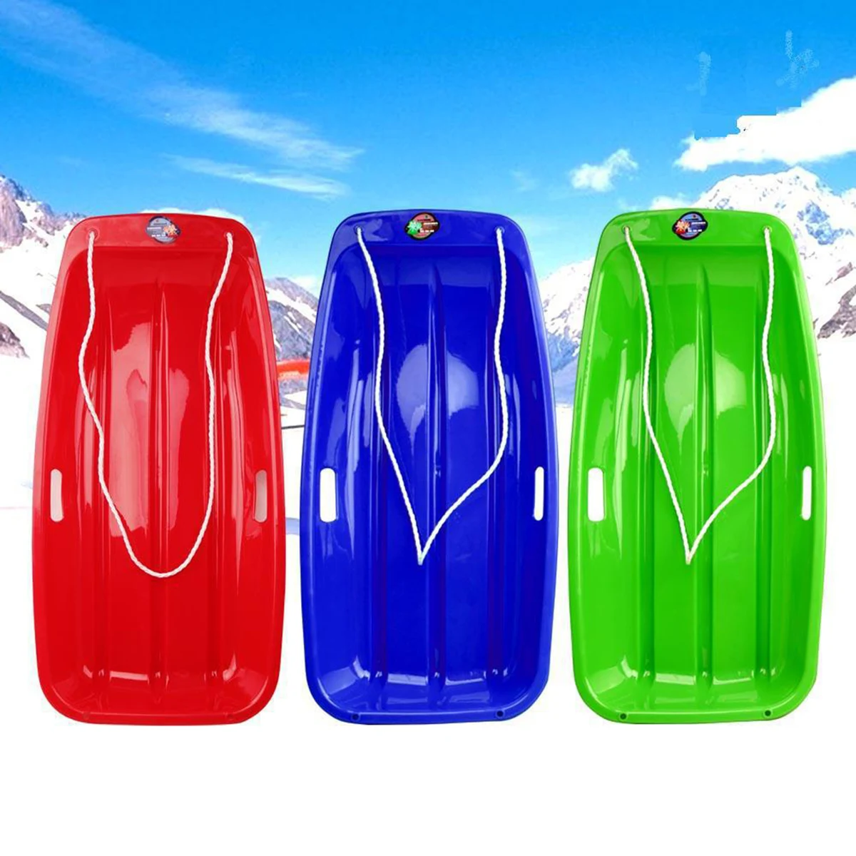 Plastic Snow Sled 1