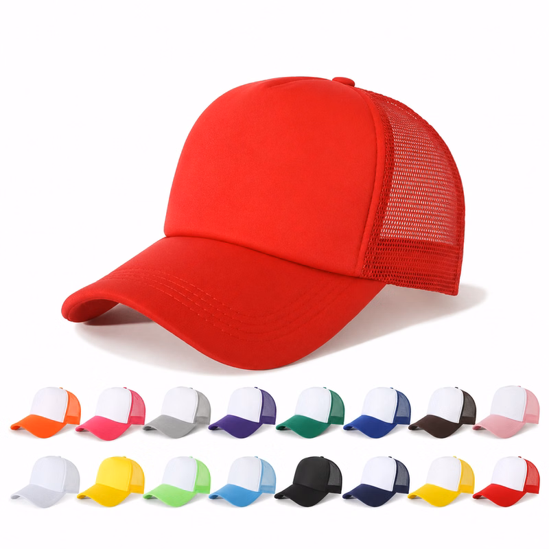 Multi-Panel Ventilated Trucker Cap