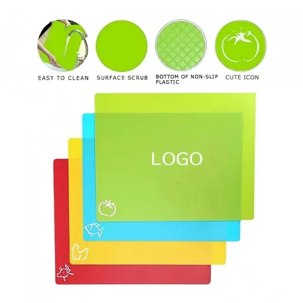 Flexible Grip Cutting Board with Non-Slip Kitchen Mat 1