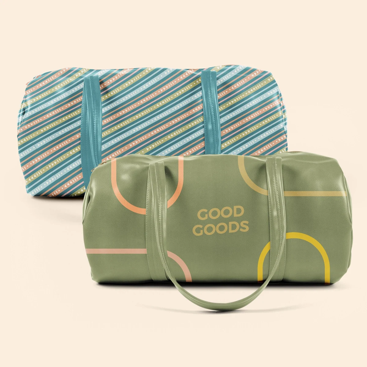 DARLING DUFFEL - VEGAN LEATHER - SMALL 1