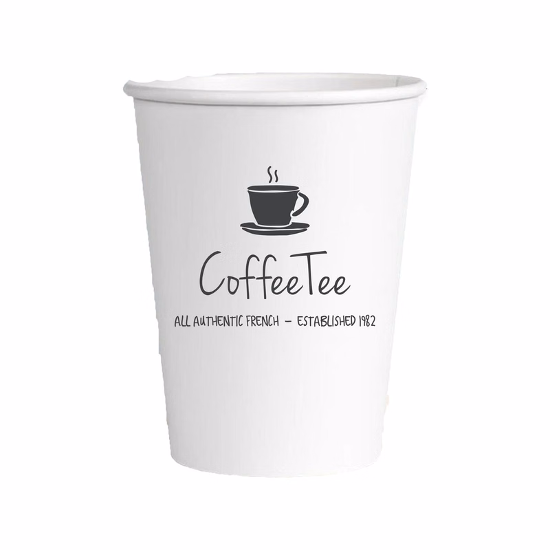 Disposable 10 oz Cups Ideal for Hot and Cold Beverages