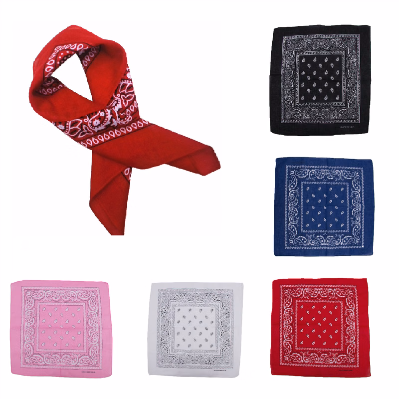 100% Cotton Square Scarf