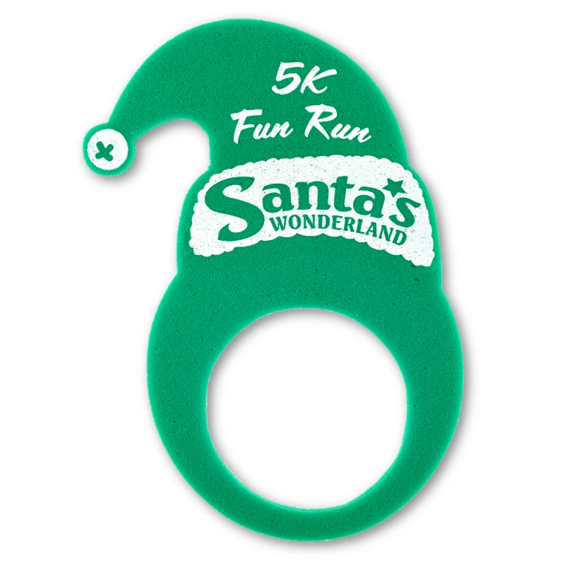 14" Foam Santa/Elf Visor 1