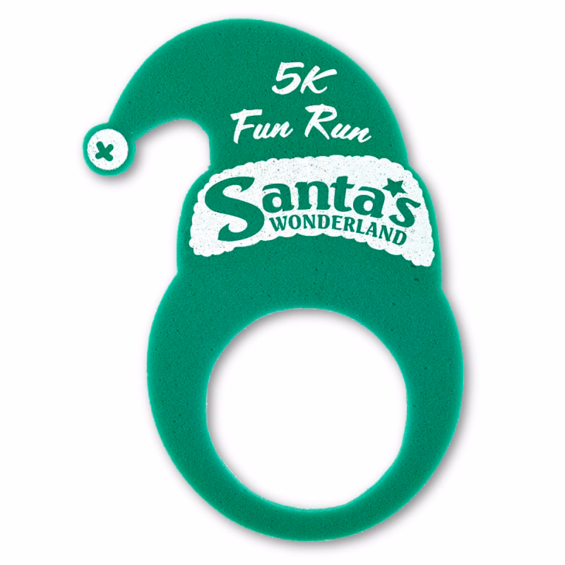14" Foam Santa/Elf Visor