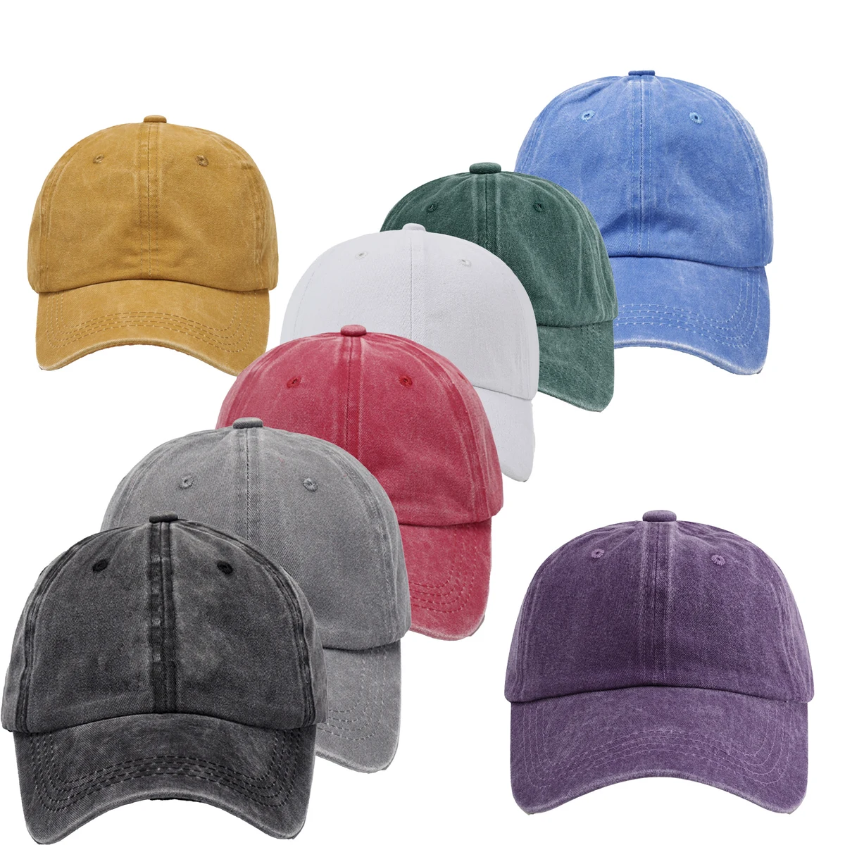 Unstructured Vintage Baseball Cap 1