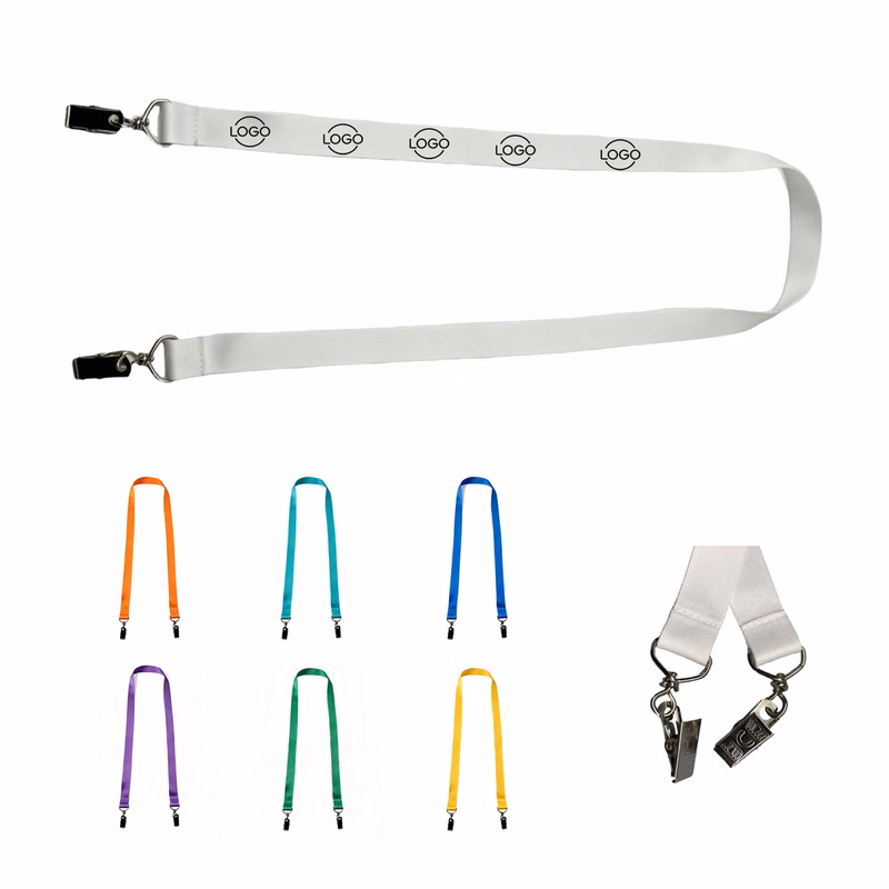 3/4 Inch Double-Side Buckle Polyester Lanyard