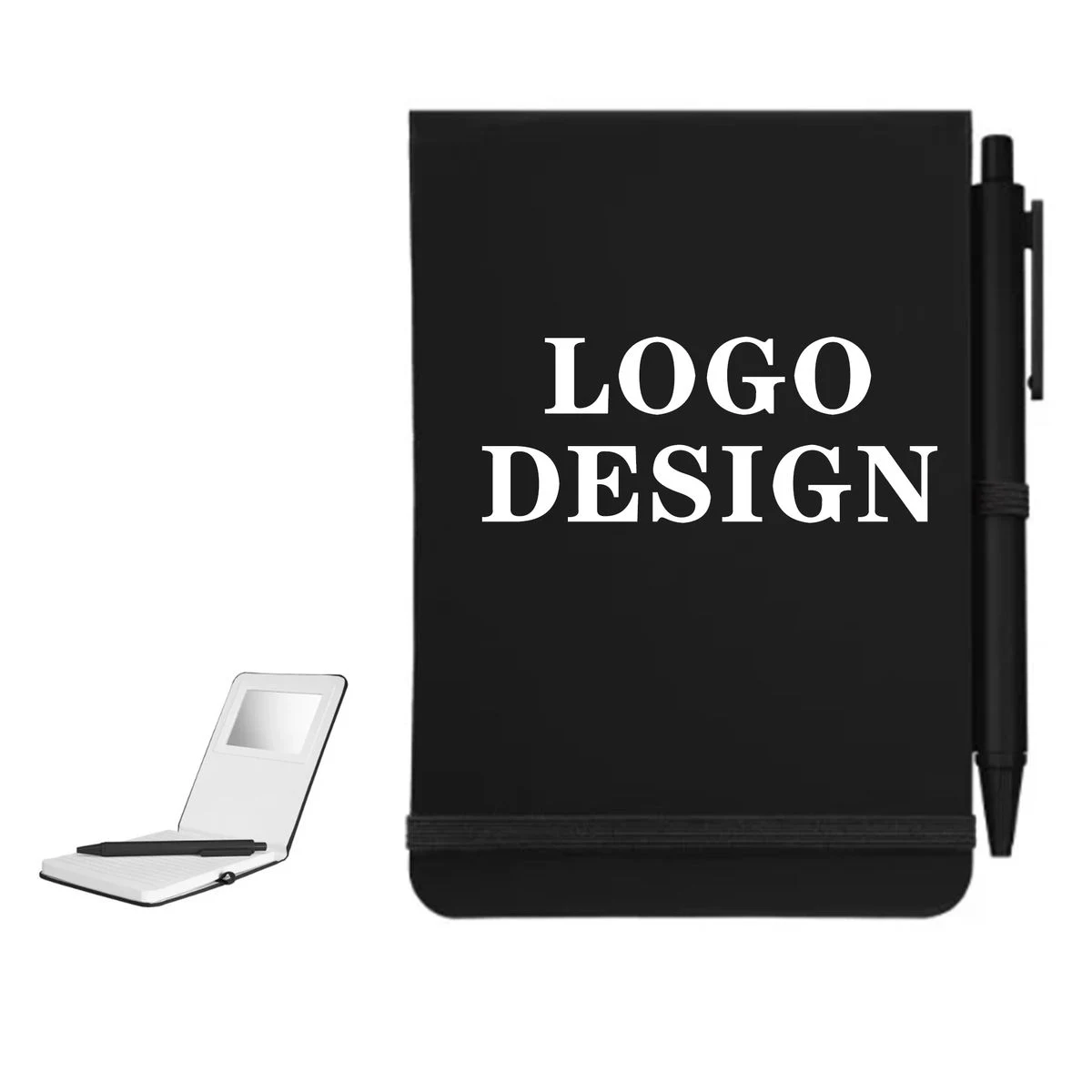 Mirror Notebook with Pen 1