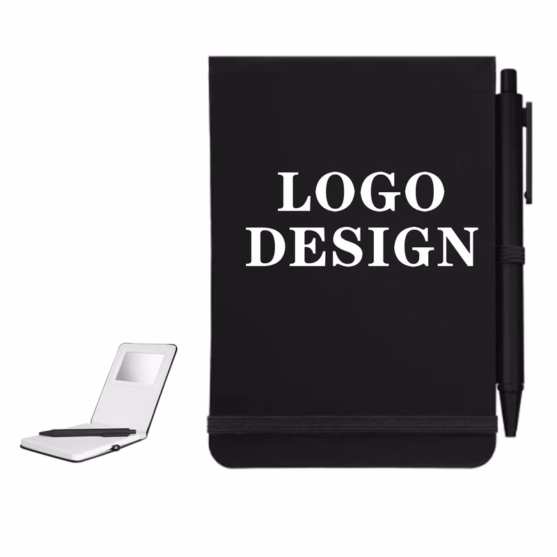 Mirror Notebook with Pen