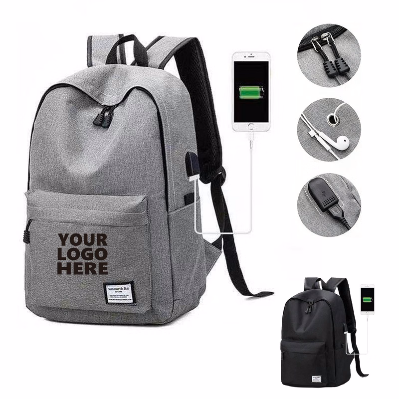 MOQ 10 USB Charging Backpack