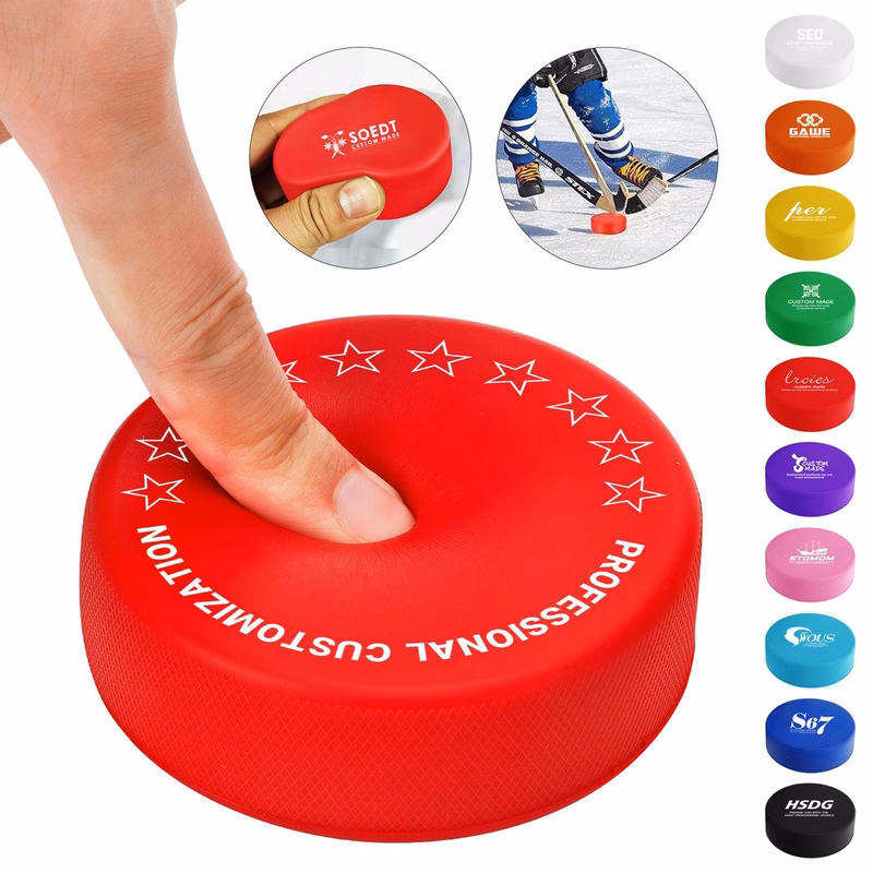 Foam Hockey Puck Stress Reliever