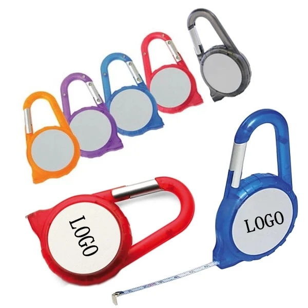 Carabiner Clip Tape Measure 1