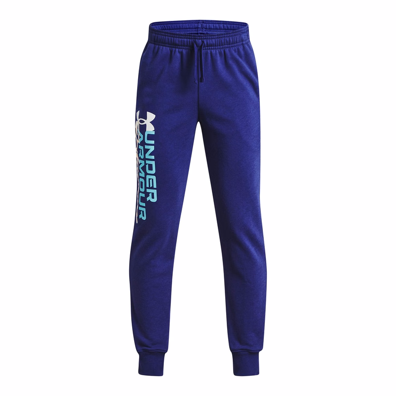 Boys' UA Rival Fleece Graphic Joggers